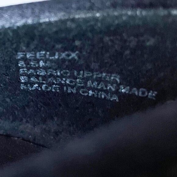 Steve Madden Feelixx Black Satin Rhinestones Peep Toe Platform Pumps Heels-8.5 - Picture 6 of 6